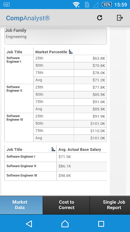 CompAnalyst Mobile Screenshot2