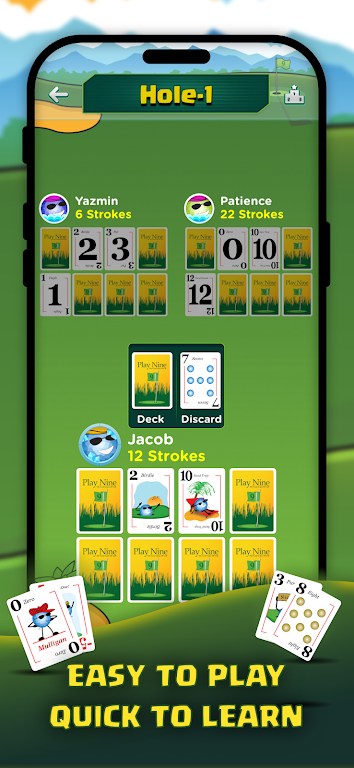 Play Nine: Golf Card Game Screenshot2