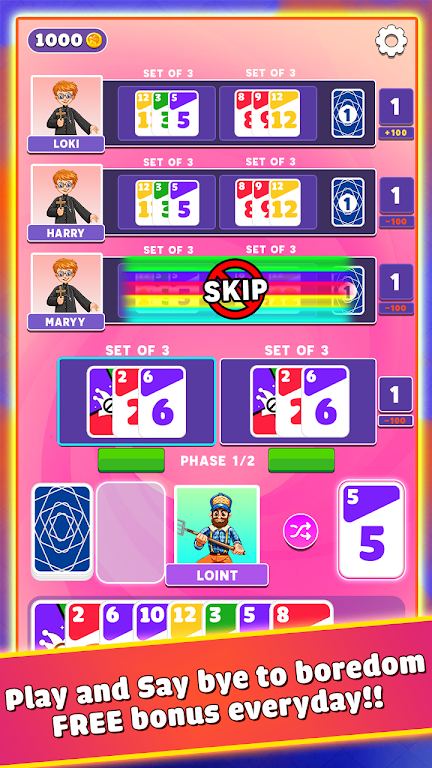 Phase Ten - Card game Screenshot4