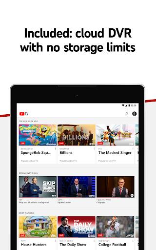 YouTube TV - Watch & Record TV Screenshot1