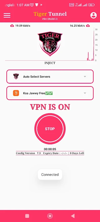 Tiger Tunnel VPN Screenshot1