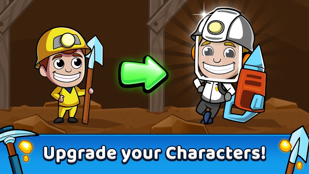 Idle Miner Tycoon: Gold & Cash Mod Screenshot2