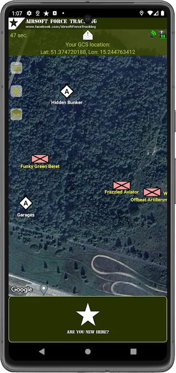 Airsoft Force Tracking Screenshot1