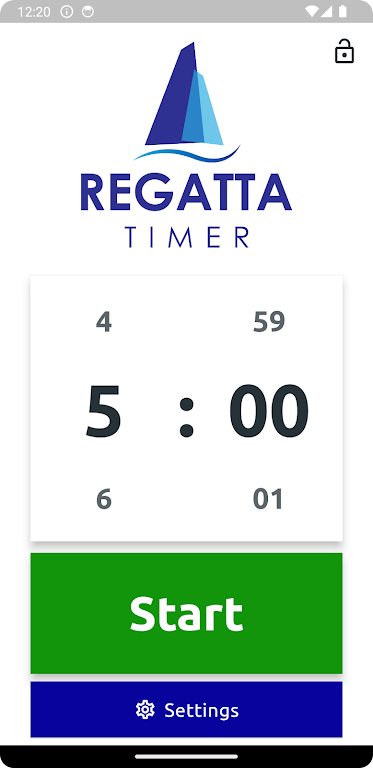 Regatta Timer Screenshot1