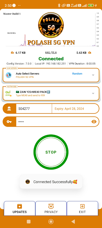 POLASH 5G VPN Screenshot2