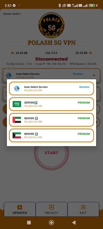 POLASH 5G VPN Screenshot3