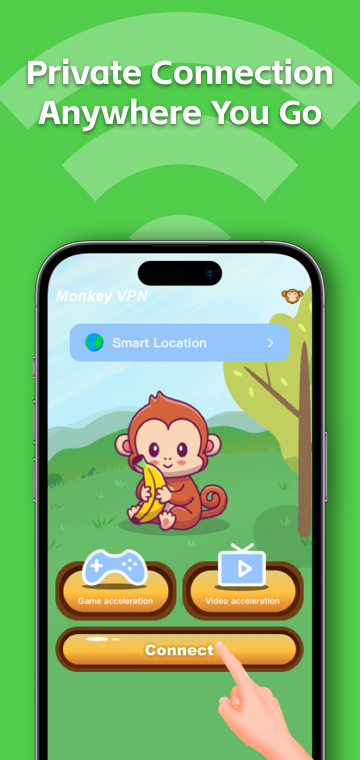 Monkey VPN - Secure & Safe Screenshot2