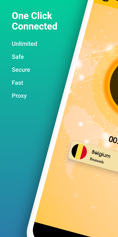 Belgium VPN: Unlimited & Safe Screenshot2