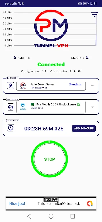 PM TUNNEL VPN - Fast & Secure Screenshot3