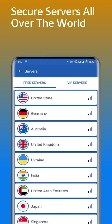 Lamp VPN - Fast & Stable VPN Screenshot3