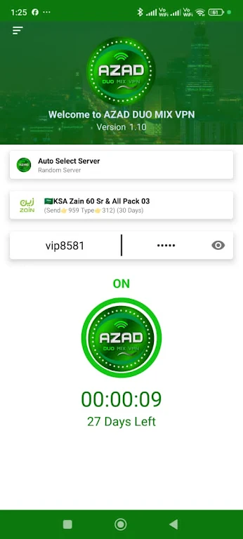 AZAD DOU MIX VPN Screenshot2