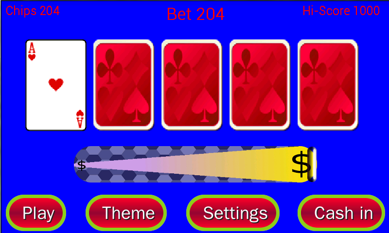 Higher or Lower card game Screenshot3