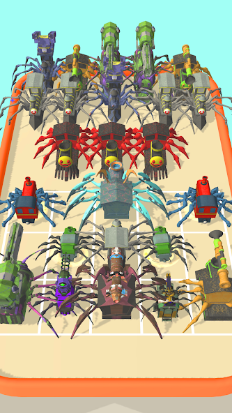 Merge Spider Train Mod Screenshot2