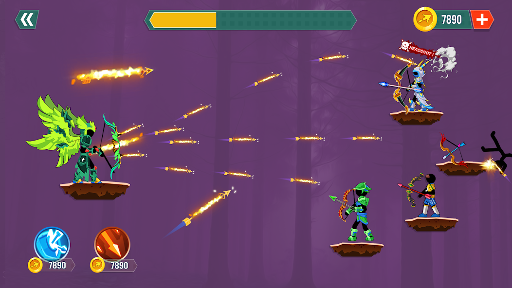 Stickman Archer: Stick Bow War Mod Screenshot3