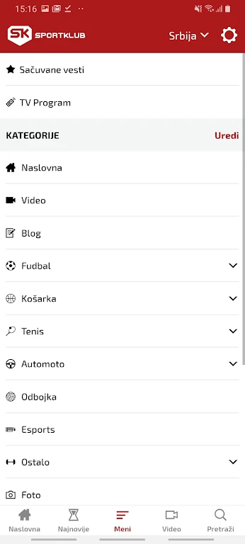 Sportklub Screenshot1