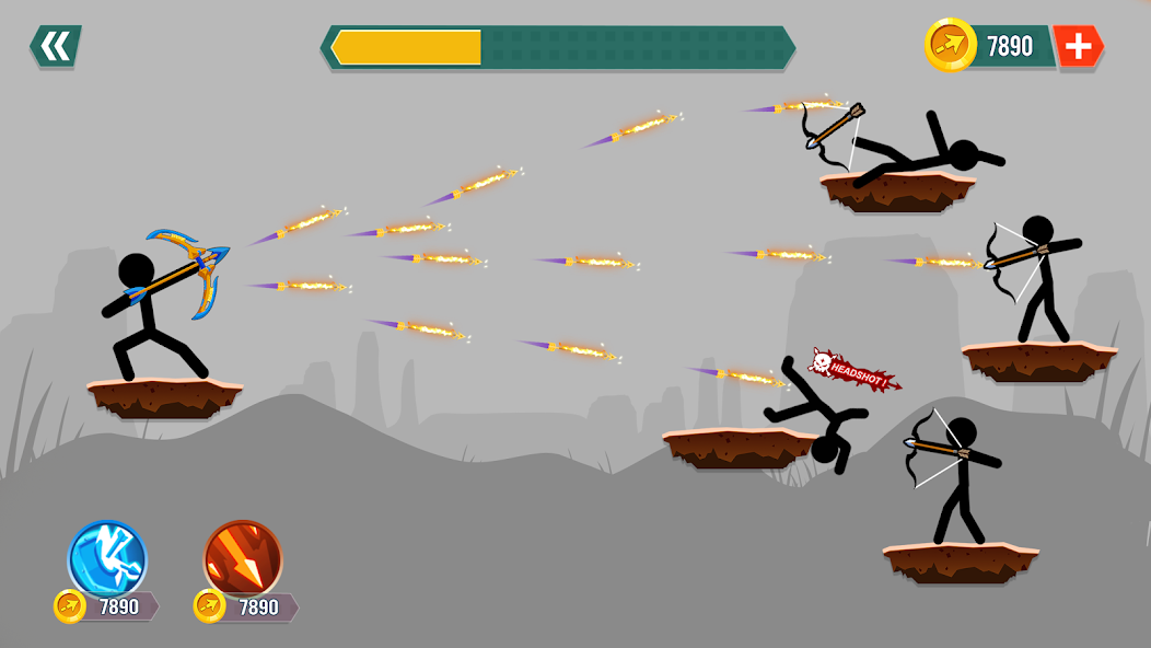 Stickman Archer: Stick Bow War Mod Screenshot1