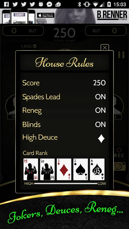 Black Spades - Jokers & Prizes Screenshot4