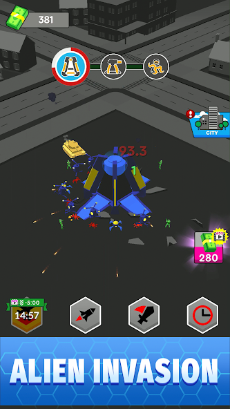 Invasion Breaker: Idle defense Mod Screenshot3