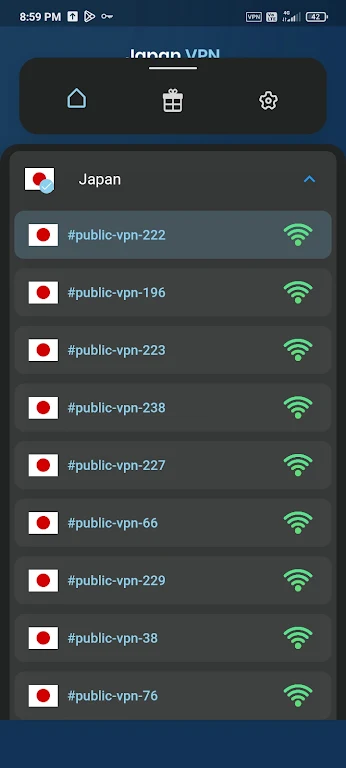 Japan VPN Proxy - Fast VPN Screenshot2