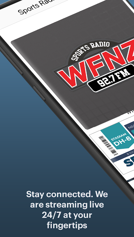 Sports Radio WFNZ Screenshot1