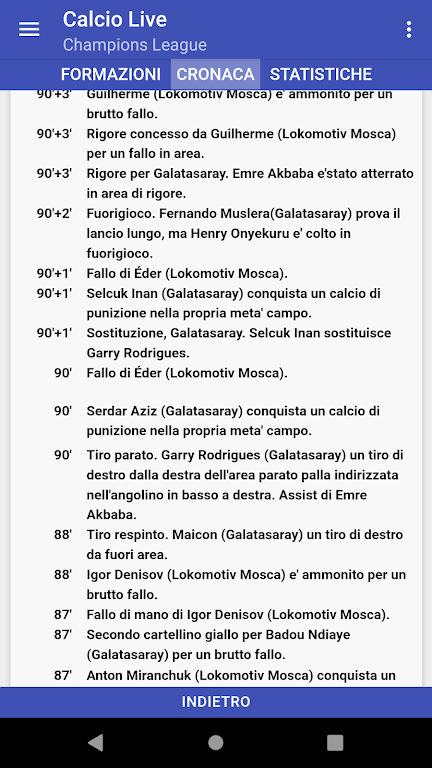 Calcio Live Screenshot4