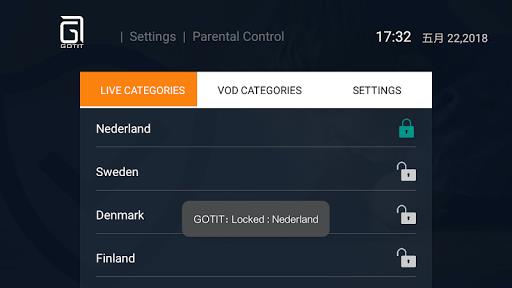 GOTIT IPTV Player Screenshot1