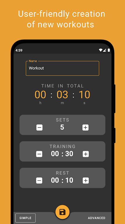 Interval Timer Screenshot1