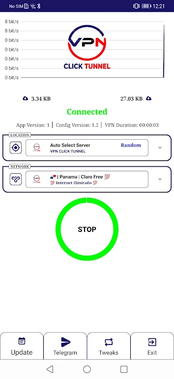 VPN CLICK TUNNEL Screenshot3