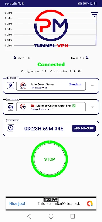 PM TUNNEL VPN - Fast & Secure Screenshot4