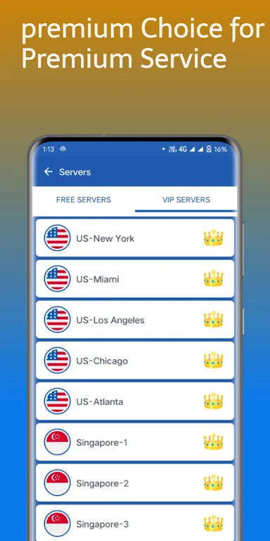 Lamp VPN - Fast & Stable VPN Screenshot4