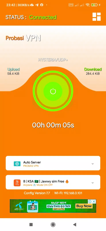 PROBASI VPN - Fast And Secure Screenshot2