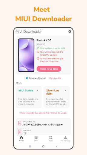 MIUI Downloader & HyperOS Screenshot1