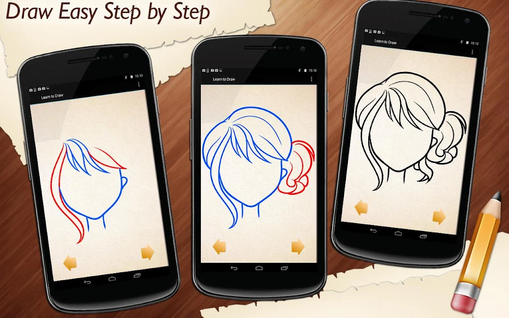 How To Draw Hairstyles Screenshot1