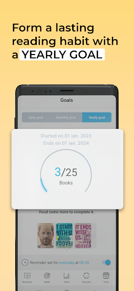 Bookly: Book & Reading Tracker Mod Screenshot3