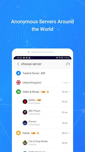 Fast VPN – Free VPN Proxy & Secure Wi-Fi Unblock Screenshot3
