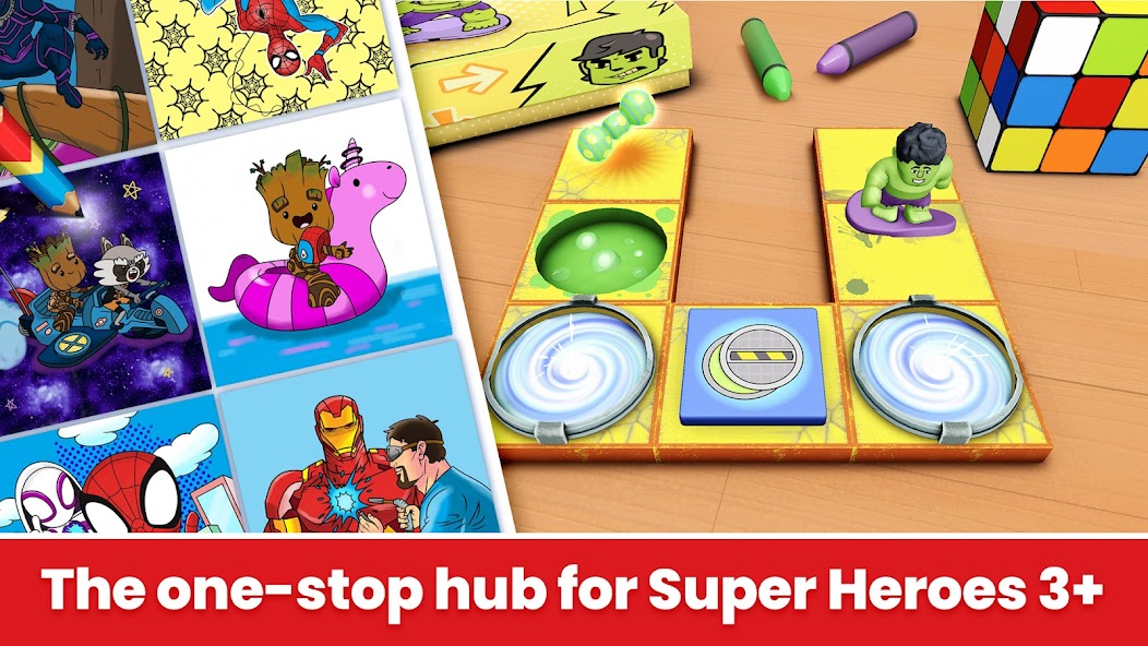 Marvel HQ: Kids Super Hero Fun Mod Screenshot1