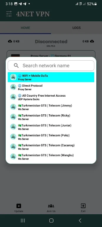 4NET VPN - Fast & Secure Screenshot2