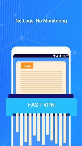 Fast VPN – Free VPN Proxy & Secure Wi-Fi Unblock Screenshot1