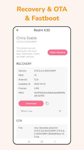 MIUI Downloader & HyperOS Screenshot3