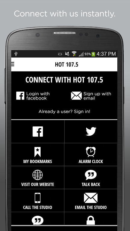 Hot 107.5 Detroit Screenshot2