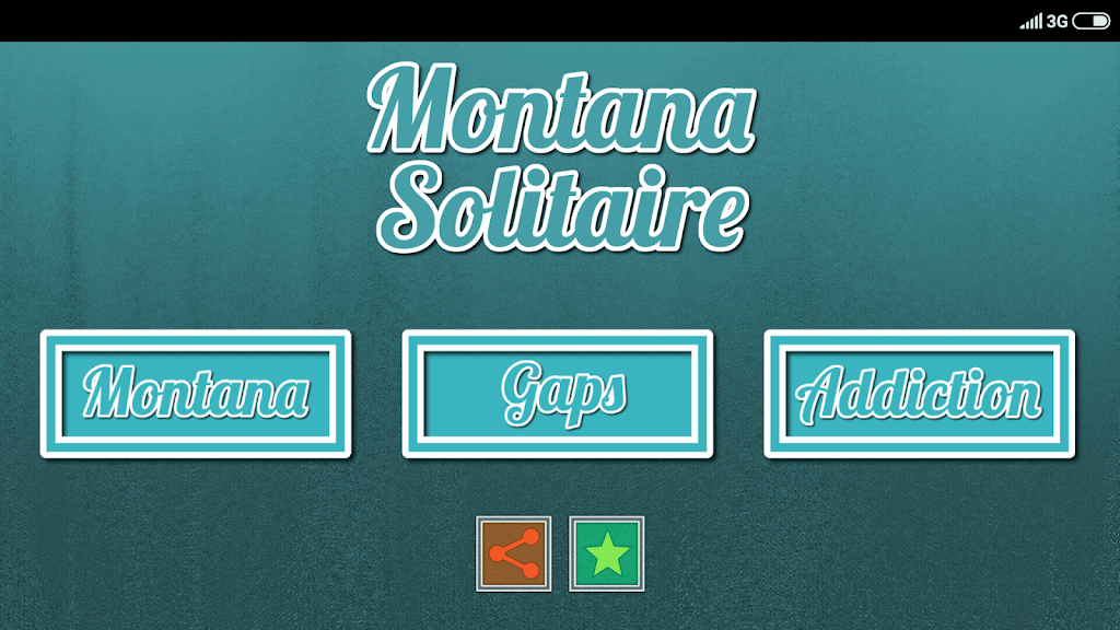 Montana Solitaire Screenshot1