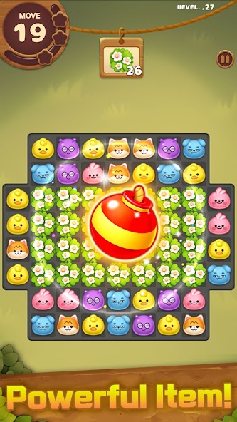 Zoo Pang - Animal Match 3 Mod Screenshot2