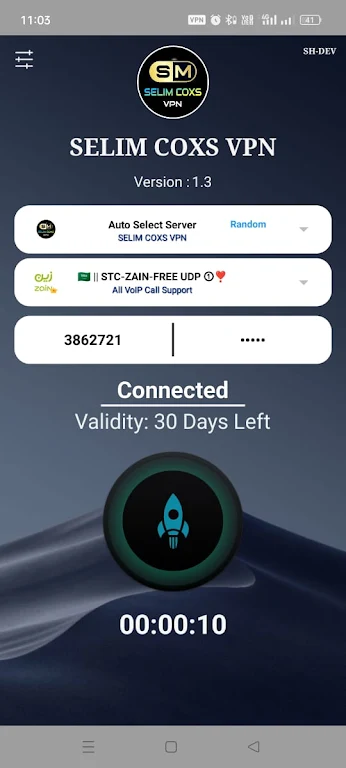 SELIM COXS VPN Screenshot1