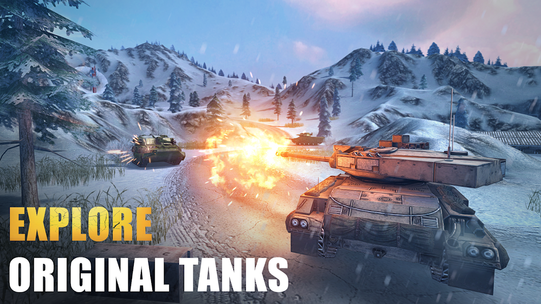 Tank Force: Tank games blitz Mod Screenshot4