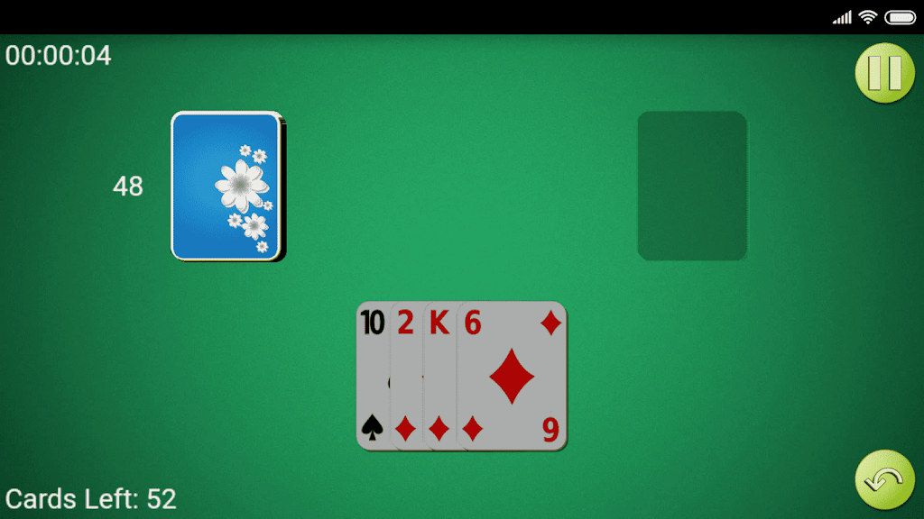 One-handed Solitaire Screenshot1