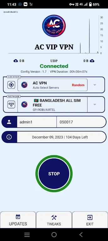 AC VIP VPN - MAX Screenshot2