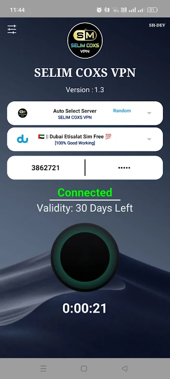 SELIM COXS VPN Screenshot3