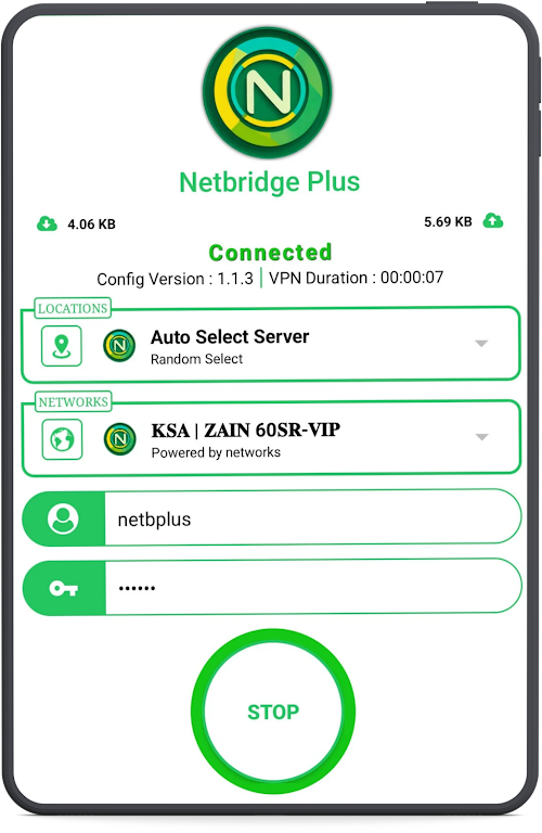 Netbridge Plus VPN Screenshot3