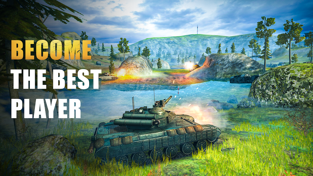 Tank Force: Tank games blitz Mod Screenshot2