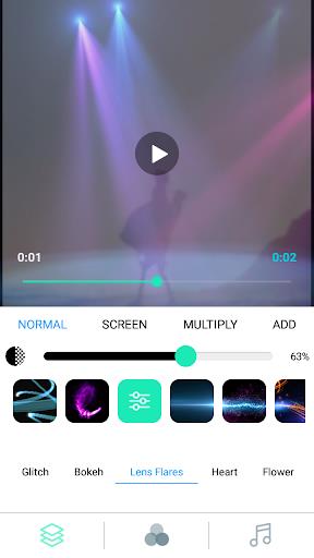 Glitch Video Editor & Effect,VHS,Music Video Maker Screenshot1